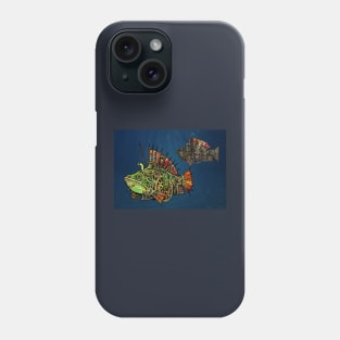 Steampunk Fish #5 Phone Case