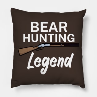 Bear hunting legend Pillow