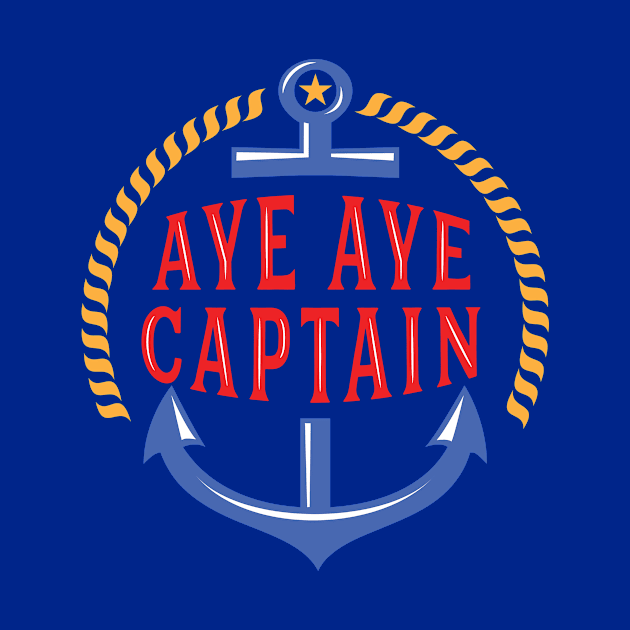 Aye Aye Captain by AntiqueImages