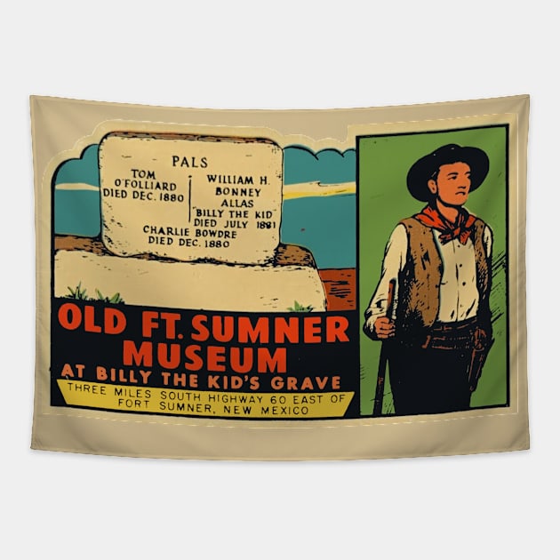 Old Ft. Sumner Museum Tapestry by DCMiller01