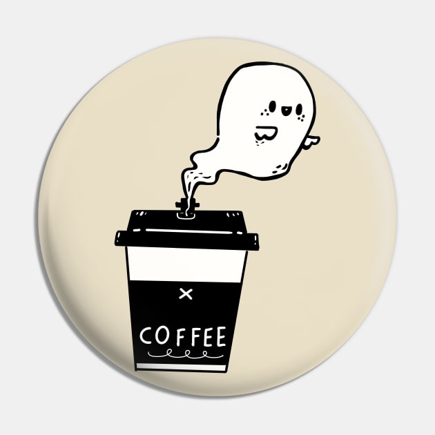 Perfect Boo Coffee Pin by Fluffymafi