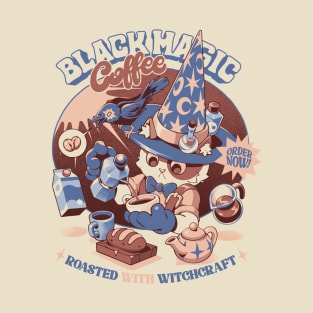 Black Magic Coffee - White T-Shirt