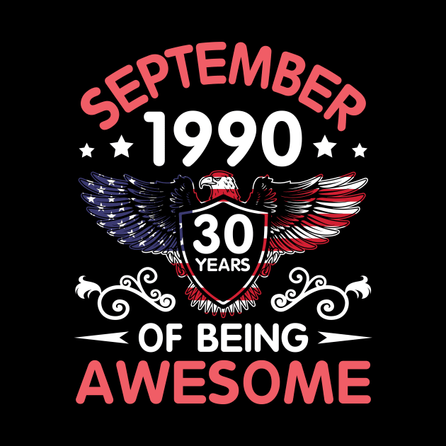 USA Eagle Was Born September 1990 Birthday 30 Years Of Being Awesome by Cowan79