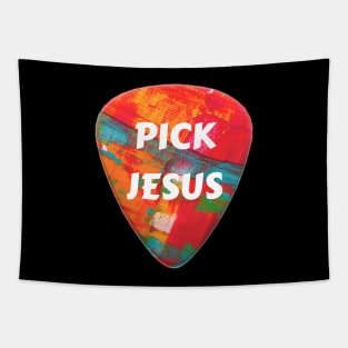 Pick Jesus | Christian Tapestry