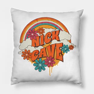 Retro Rainbow - Nick Cave Pillow