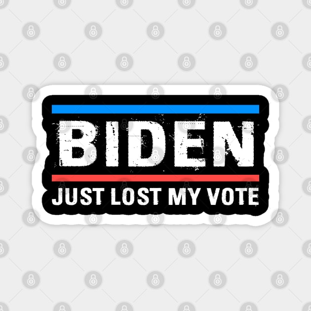 Anti Biden Magnet by Outrageous Flavors