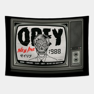 they live - obey Tapestry