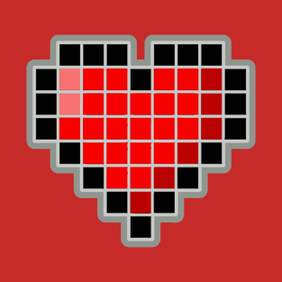 Pixel Heart - Plus One Life T-Shirt