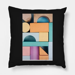 New Colourful Geometric Triangles (2022) Pillow