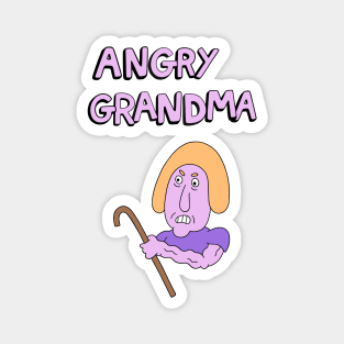 Angry Grandma Magnet