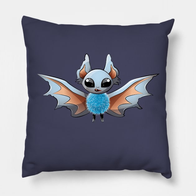 The bat is a vampire Pillow by NataGruppi