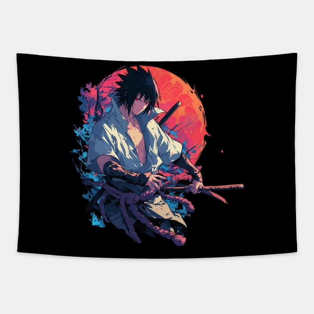 sasuke Tapestry by boxermaniac