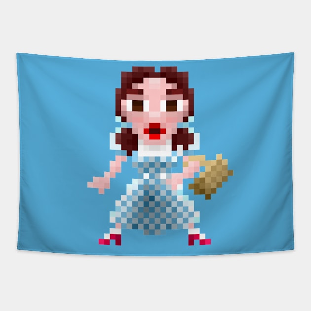 Kansas Girl Tapestry by badpun