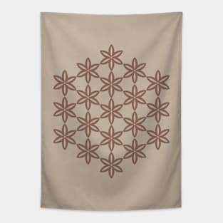 Unity Zen Flowers 1 Tapestry