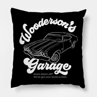 Wooderson's Garage Pillow