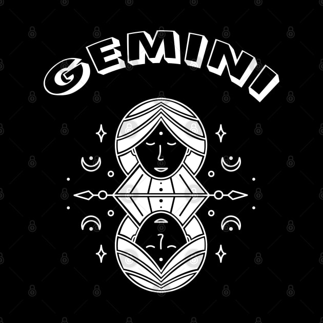 Gemini Zodiac Sign by GPrez Designs