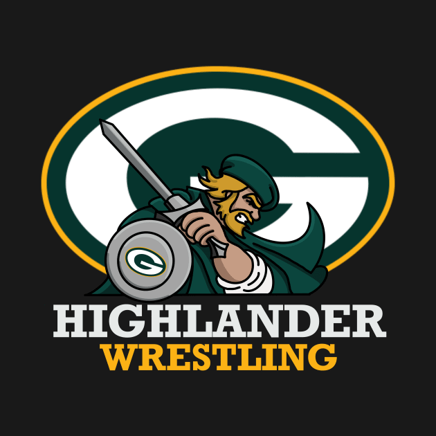 Highlander wrestling by 752 Designs