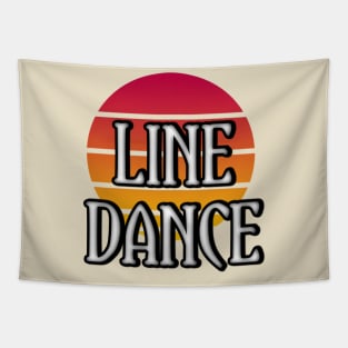 Line dance t-shirt Tapestry