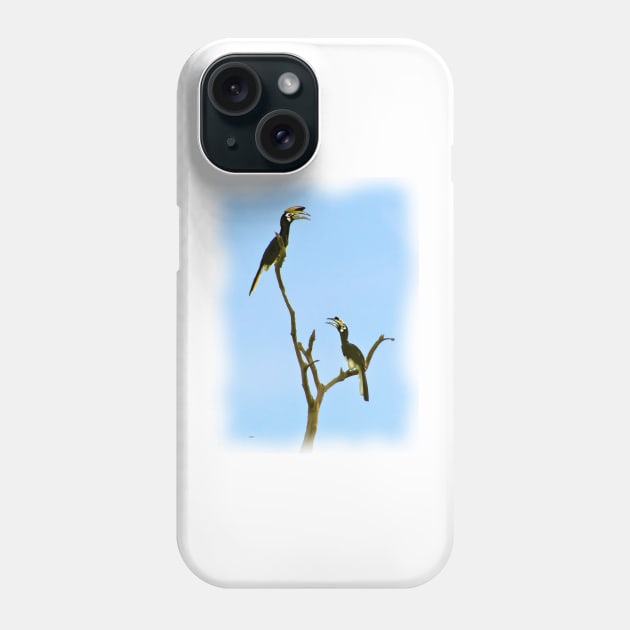 HORNBILL HEAVEN! Phone Case by dumbodancer