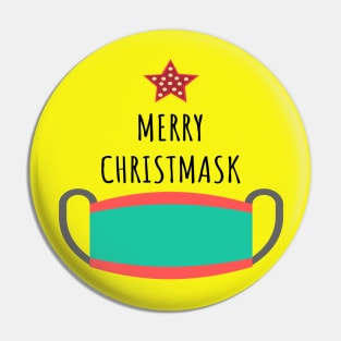 Merry Christmask Pin