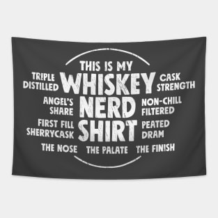 Whiskey nerd words and terms Tapestry