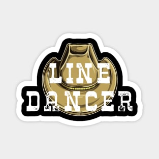 Line Dancer Design Magnet