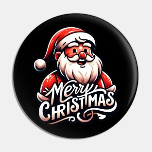 Santa’s Merry Christmas Magic: Festive Design Collection Pin