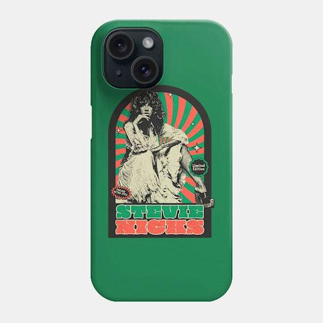 Stevie Nicks History - LIMITED EDITION VINTAGE RETRO STYLE - POPART Phone Case by BibirNDower77