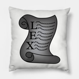 Book symbol - Masonic symbol of Orator for Blue Lodge Freemasonry Pillow