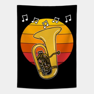 Tuba Summer Festival Tubaist Brass Musician Tapestry