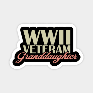 WW2 Veteran Granddaughter Magnet