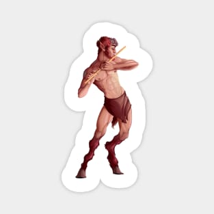 Faun Flute Magnet