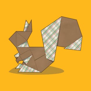 Plaid Squirrel T-Shirt