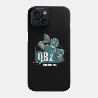 Jalen Hurts QB1 Phone Case