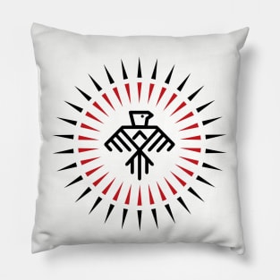 Sioux Thunderbird Pattern Pillow