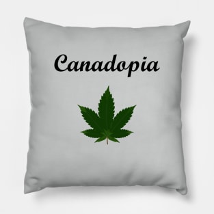 Canadopia Canada Marijuana Pot Leaf Light-Color Pillow