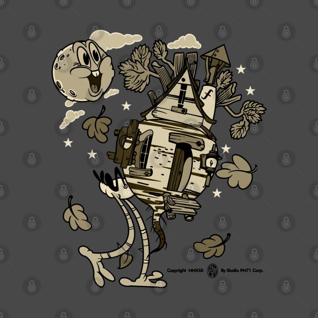 Retro 1930s Style Baba Yaga by StudioPM71