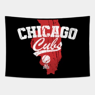 Chicago Illinois - The Cubbies - 2023 Tapestry