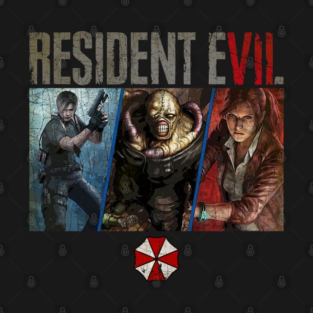 Resident Evil Vintage by Girladies Artshop