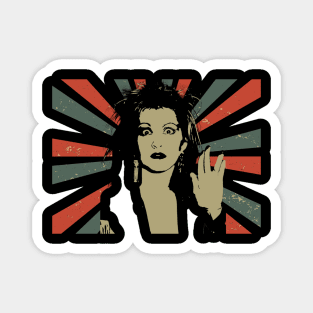 Cyndi Lauper || Vintage Art Design || Exclusive Art Magnet