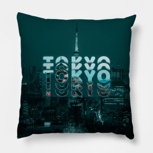 Global Cities: Tokyo-Japan V02 Pillow