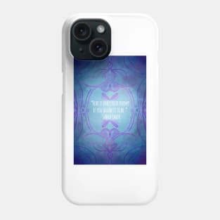 "Fear is Only Your Enemy" - Sabaa Tahir Phone Case