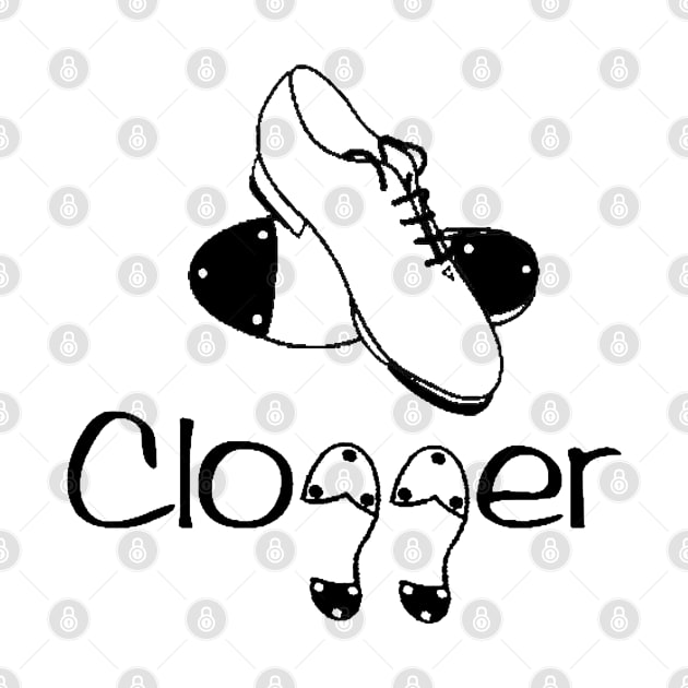 Clogger Shoes BLk by DWHT71