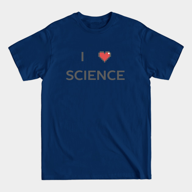 Disover I love science t-shirt - Science - T-Shirt