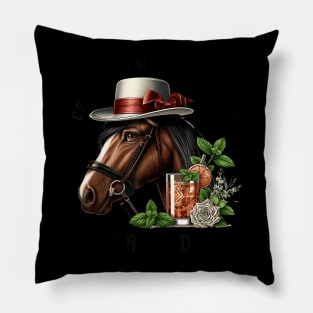 Celebrating 150 Years Derby Day Men Women Pillow