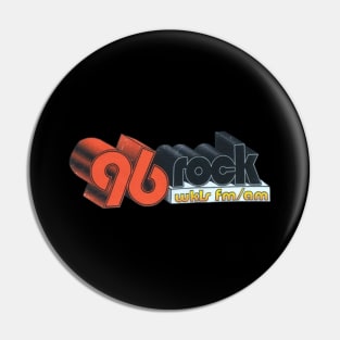 WKLS 96 Rock Atlanta 3D Pin