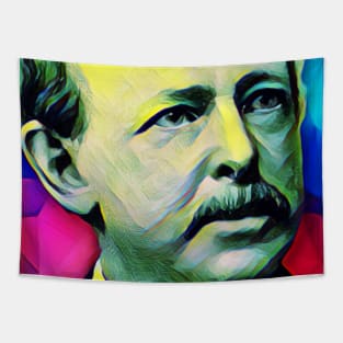 Horatio Alger Colourful Portrait | Horatio Alger Artwork 6 Tapestry