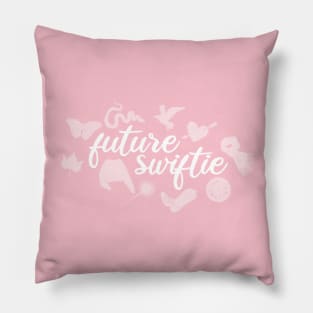 Future Swiftie Baby - White Lettering Pillow