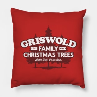 (Red) Griswold Family Trees Pillow