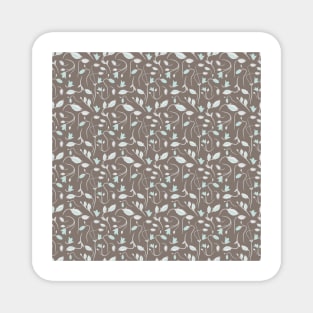 seamless summer tiny floral pattern Magnet